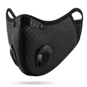 Cycling Face Mask With Active Breathing Valves